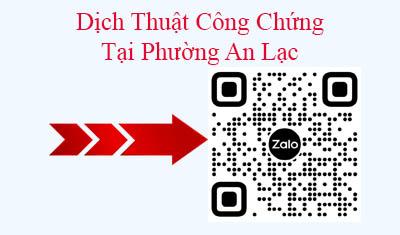 Dịch Thuật Công Chứng tại Phường An Lạc